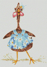 Load image into Gallery viewer, Guinea and hen Cross-stitch patterns to download via email