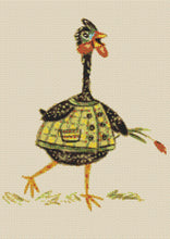 Load image into Gallery viewer, Guinea and hen Cross-stitch patterns to download via email