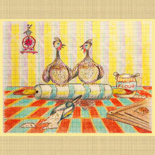 Load image into Gallery viewer, Kitchen Guinea Linen Squares