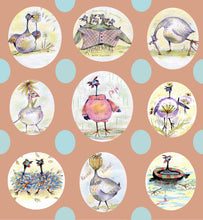 Load image into Gallery viewer, Pipi Pintade Coop Curtain fabric