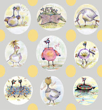 Load image into Gallery viewer, Pipi Pintade Coop Curtain fabric