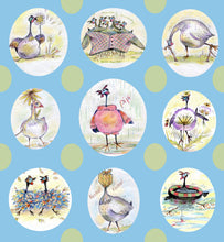 Load image into Gallery viewer, Pipi Pintade Coop Curtain fabric