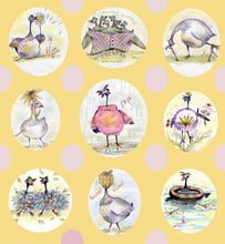 Load image into Gallery viewer, Pipi Pintade Coop Curtain fabric