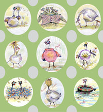 Load image into Gallery viewer, Pipi Pintade Coop Curtain fabric