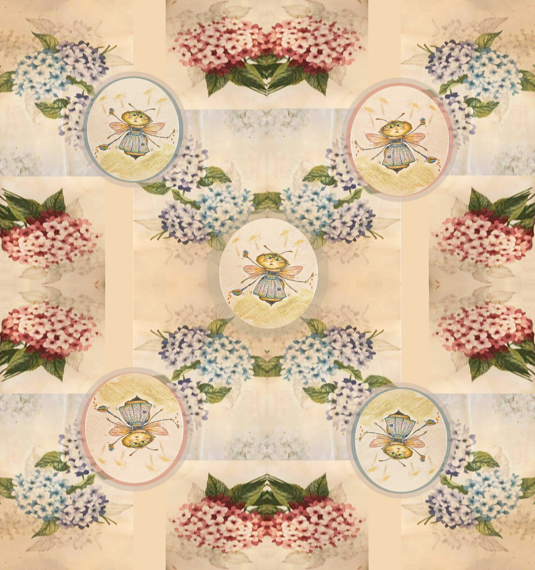 Busy Country Bees Fabrics