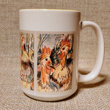 Load image into Gallery viewer, Pastoral Poultry - stoneware mug

