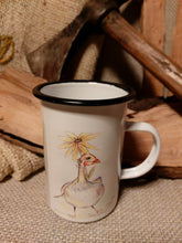 Load image into Gallery viewer, Pipi Pintade Collection - Enamel mug

