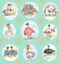 Load image into Gallery viewer, Pipi Pintade Coop Curtain fabric
